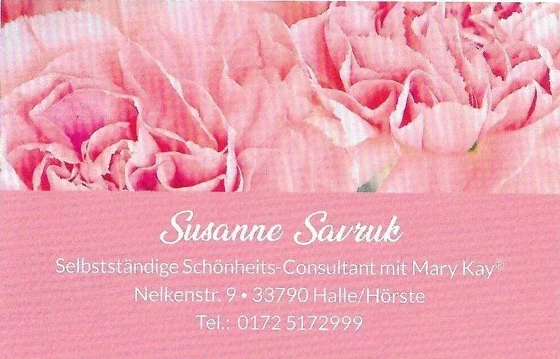 Susanne Savruk — Schönheits-Consultant mit Mary Kay